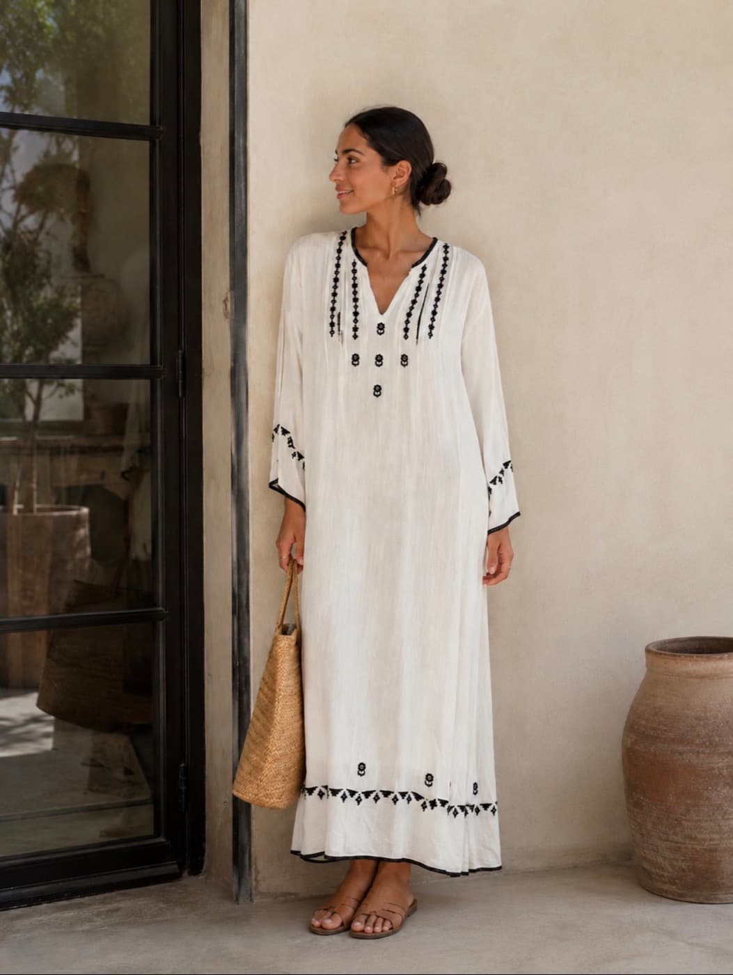 Caftan Brodé — Atelier ENAMI