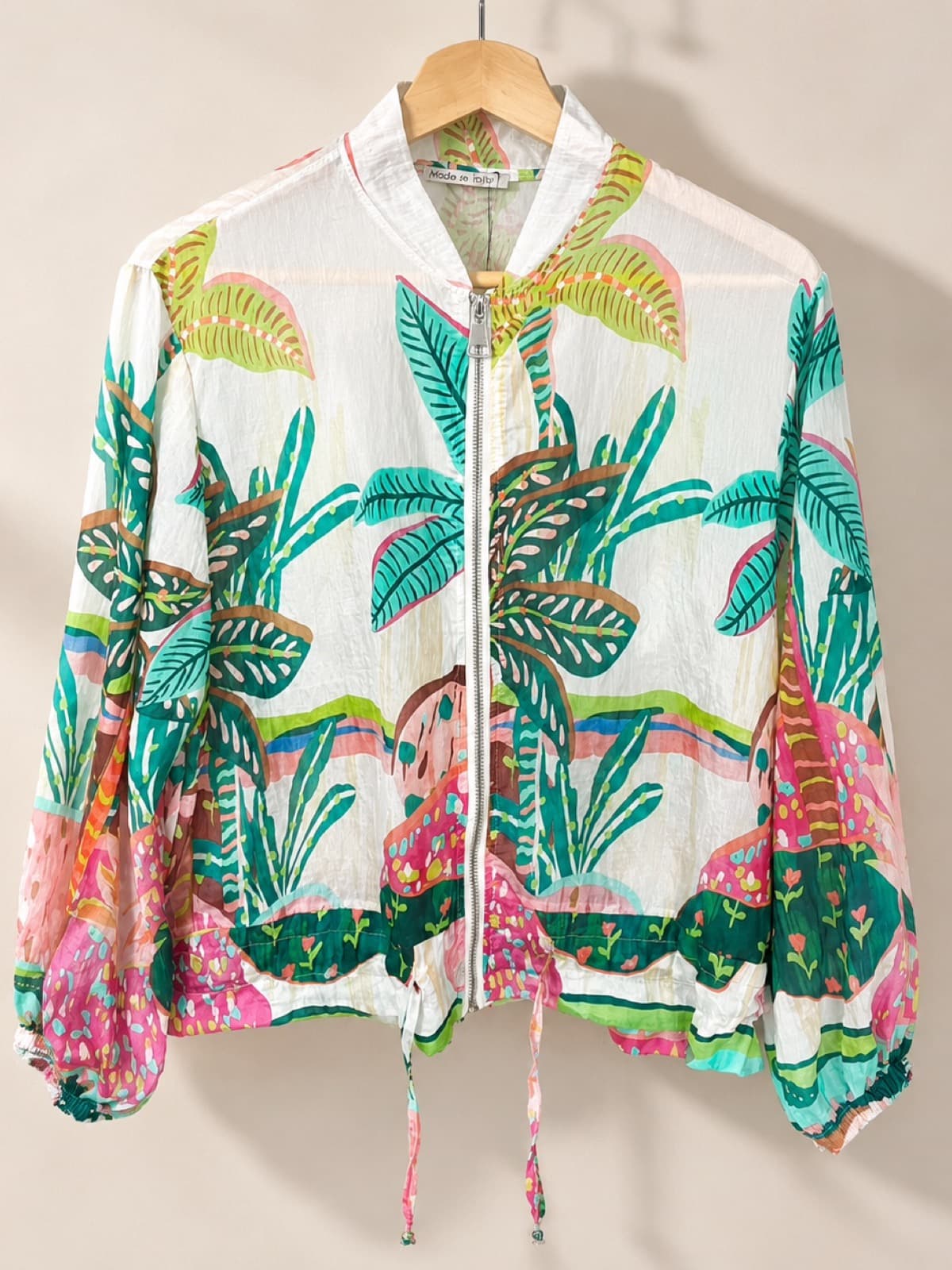 Blouson Palmeraie Émeraude — Atelier ENAMI